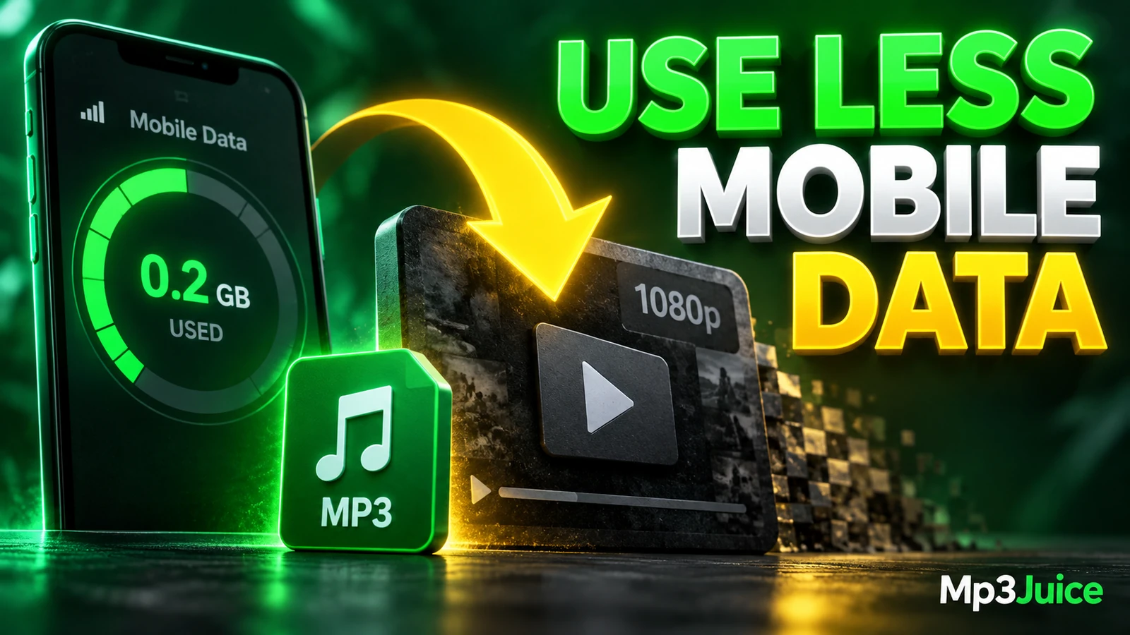 How to Use Less Mobile Data with Mp3Juice