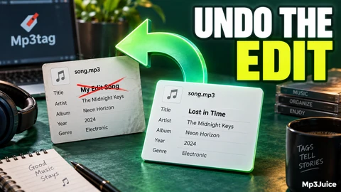 Undo a Tag Edit in Mp3tag